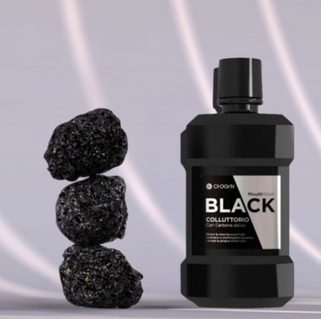Anti-Tartar Black Mouthwash With Activated Charcoal